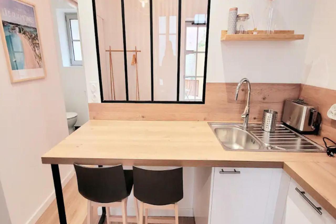 Appartement Neuf Rdc Avec Terrasse A Vannes Centre Luaran gambar